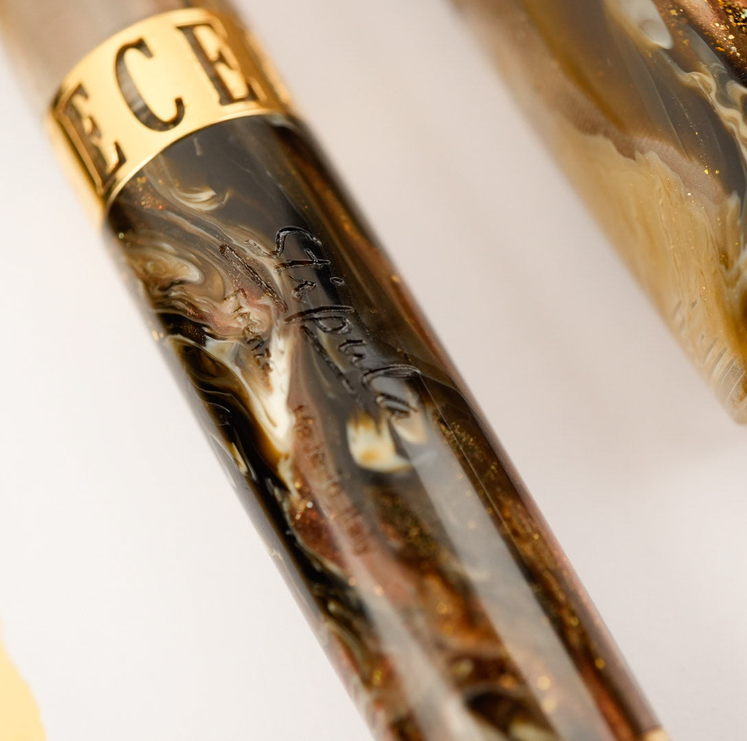 Stipula Novecento Fountain Pen - Mocha Mousse (Atlas Exclusive)