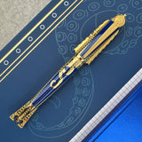 S.T. Dupont 20,000 Leagues Under the Seas Writing Instrument Set - Blue Gulf Stream