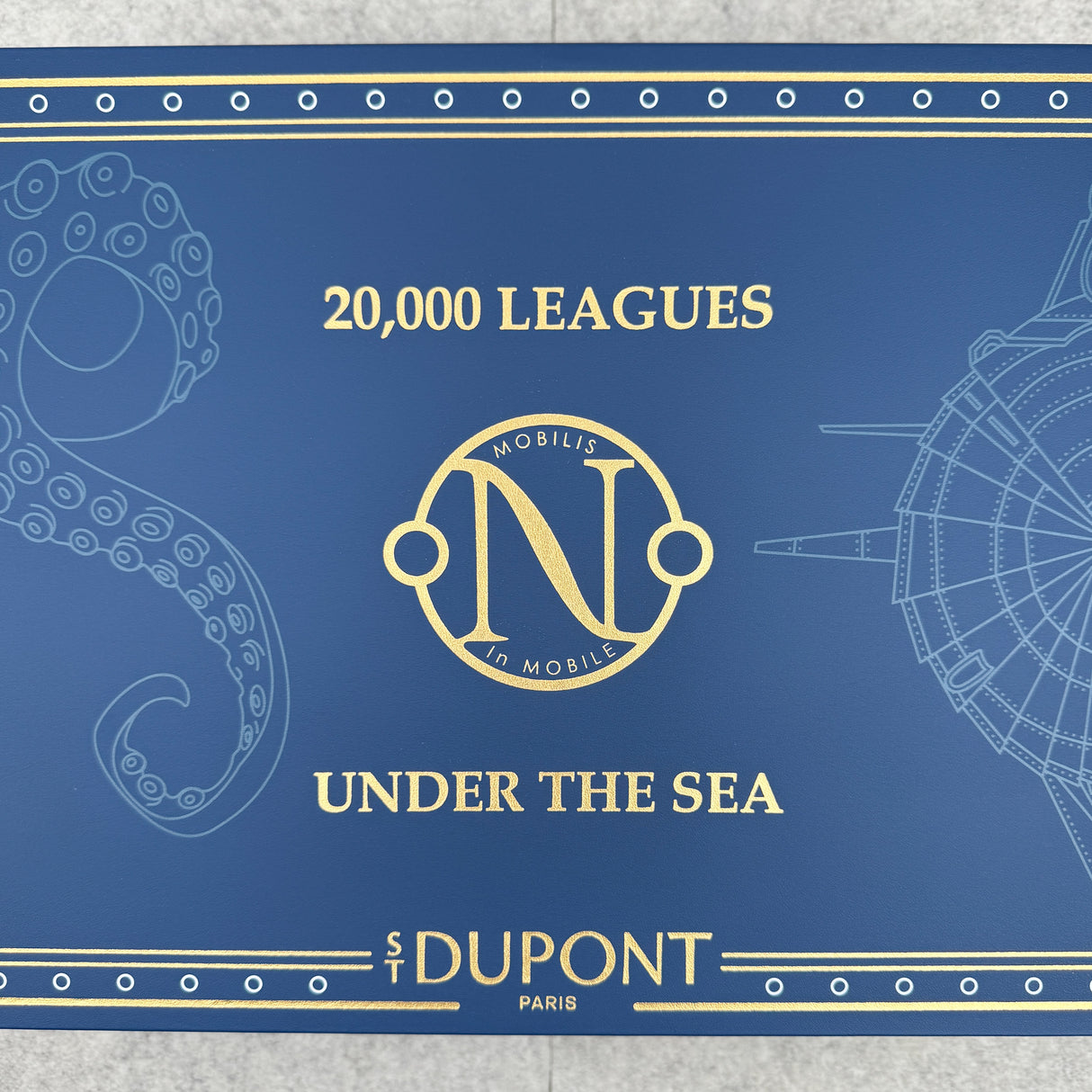 S.T. Dupont 20,000 Leagues Under the Seas Writing Instrument Set - Blue Gulf Stream