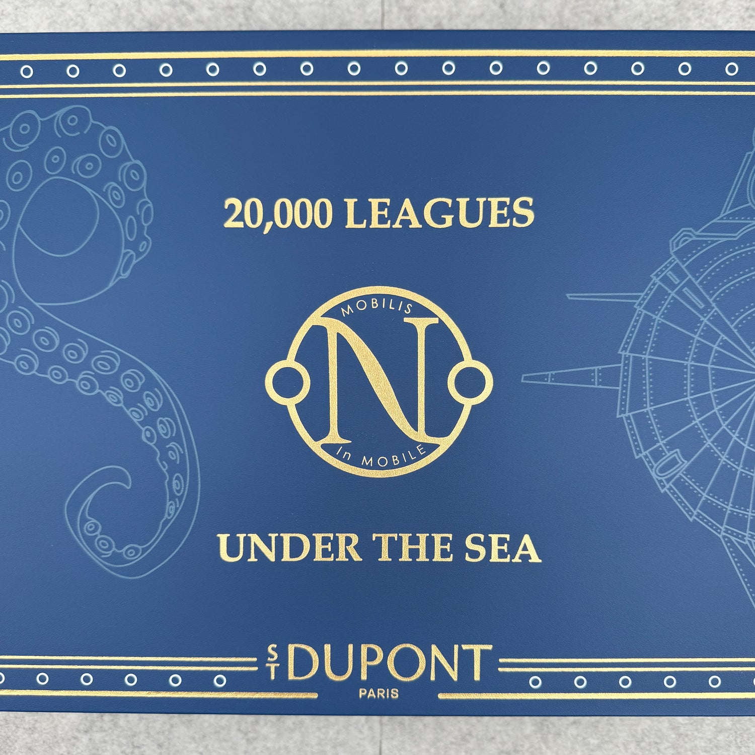 S.T. Dupont 20,000 Leagues Under the Seas Writing Instrument Set - Blue Gulf Stream