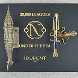S.T. Dupont 20,000 Leagues Under the Seas Writing Instrument Set - Blue Gulf Stream