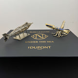 S.T. Dupont 20,000 Leagues Under the Seas Writing Instrument Set - Blue Gulf Stream