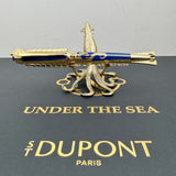 S.T. Dupont 20,000 Leagues Under the Seas Writing Instrument Set - Blue Gulf Stream