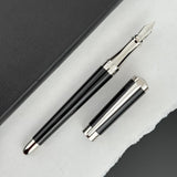 ST. Dupont Liberte Fountain Pen - Black Lacquer (Doorbuster)