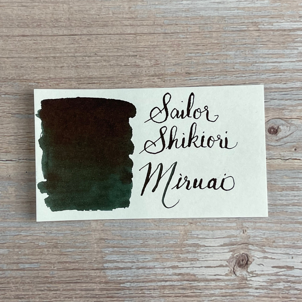 Sailor Shikiori Miruai - 20ml Bottled Ink