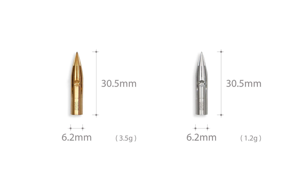 Colorverse Shuttle Dip Pen Nib - Brass