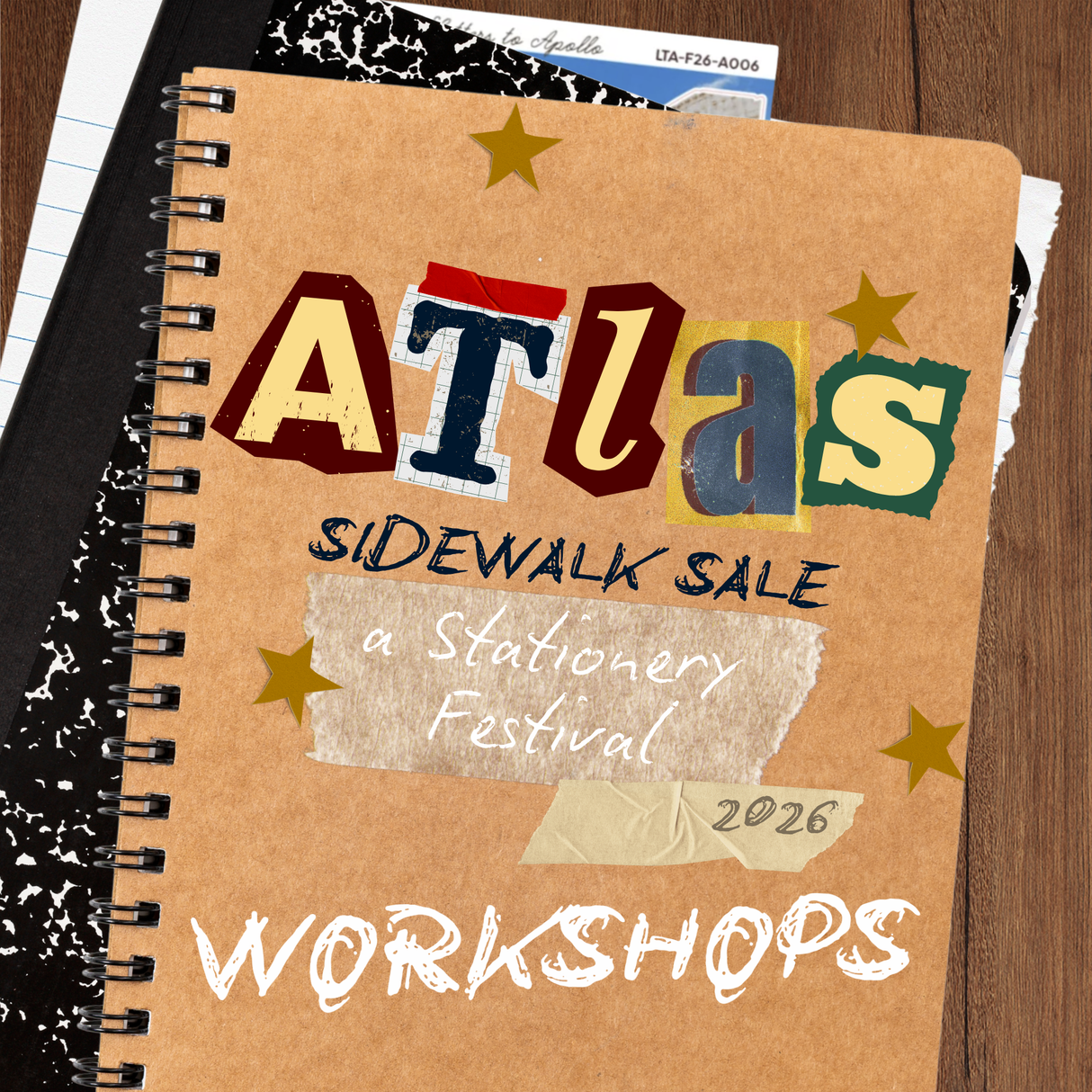 Sidewalk Sale 39 Workshops - 2026