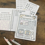 TheCoffeeMonsterzCo Webpage - Reusable Sticker Book