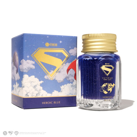 Ferris Wheel Press Superman - Heroic Blue Bottled Ink (Special Edition)