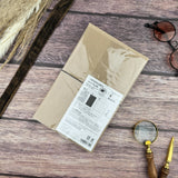 Traveler's Leather Notebook - Regular Size - Black