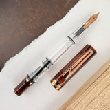 TWSBI Eco Fountain Pen - Rootbeer w/ Bronze