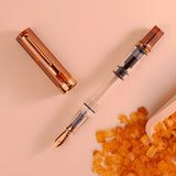 TWSBI Eco Fountain Pen - Rootbeer w/ Bronze