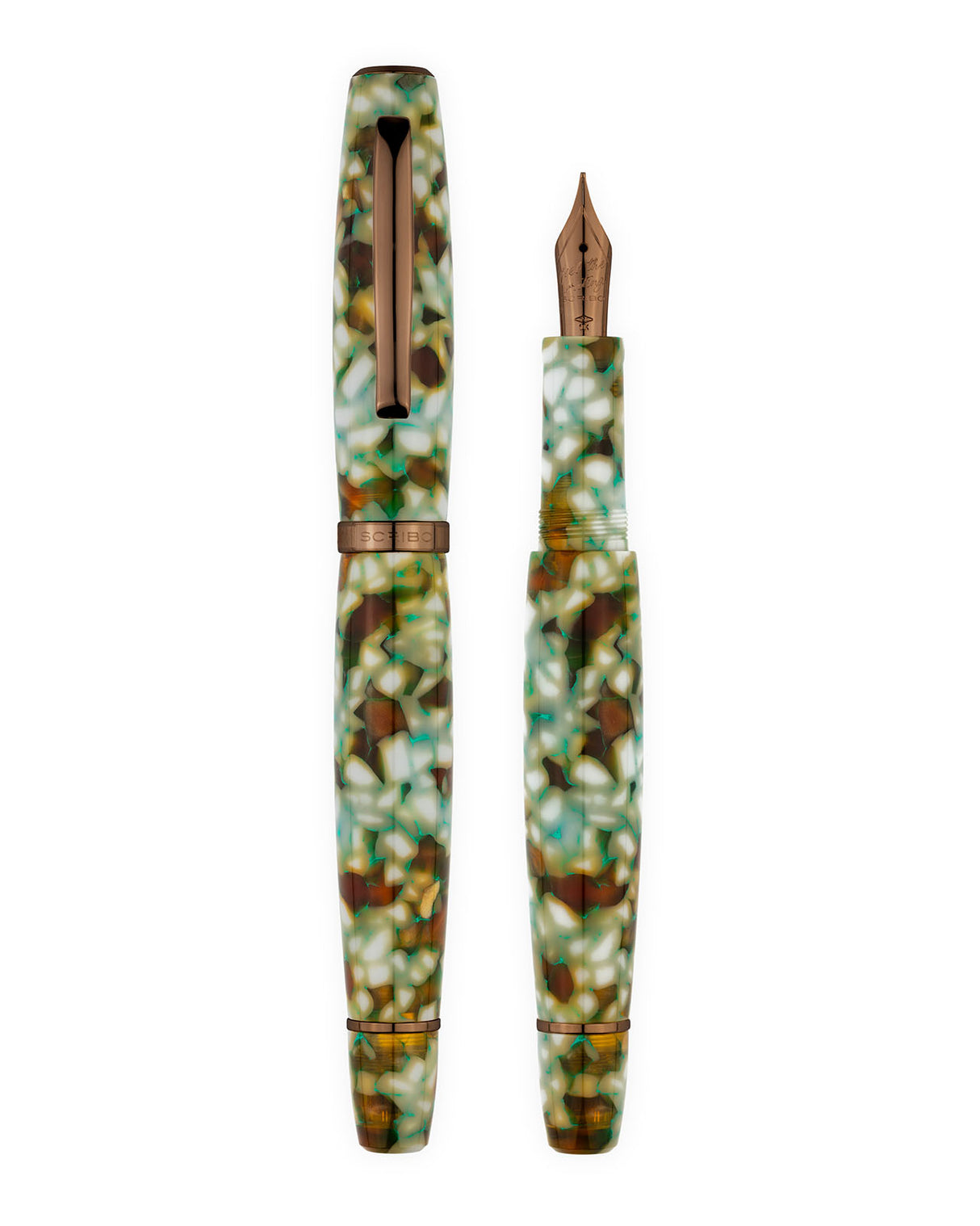 Scribo La Dotta Fountain Pen - Travertino