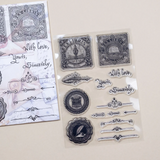 CoraCreaCrafts Clear Stamp - Writing Desk