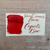 Van Dieman's Encore - Cupid's Bow - 40ml Bottled Ink
