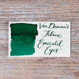 Van Dieman's Feline - Emerald Eyes Shimmering 40ml Bottled Ink