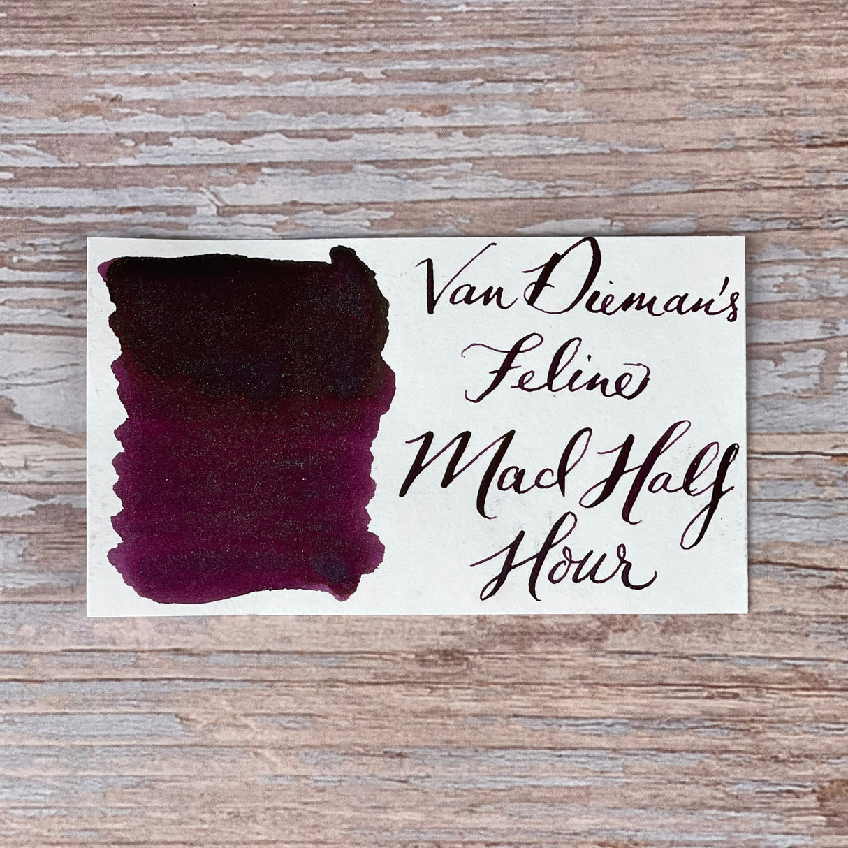 Van Dieman's Feline - Mad Half Hour Shimmering 40ml Bottled Ink
