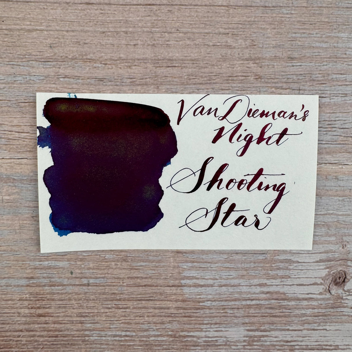 Van Dieman's Night - Shooting Star - 40ml Bottled Ink
