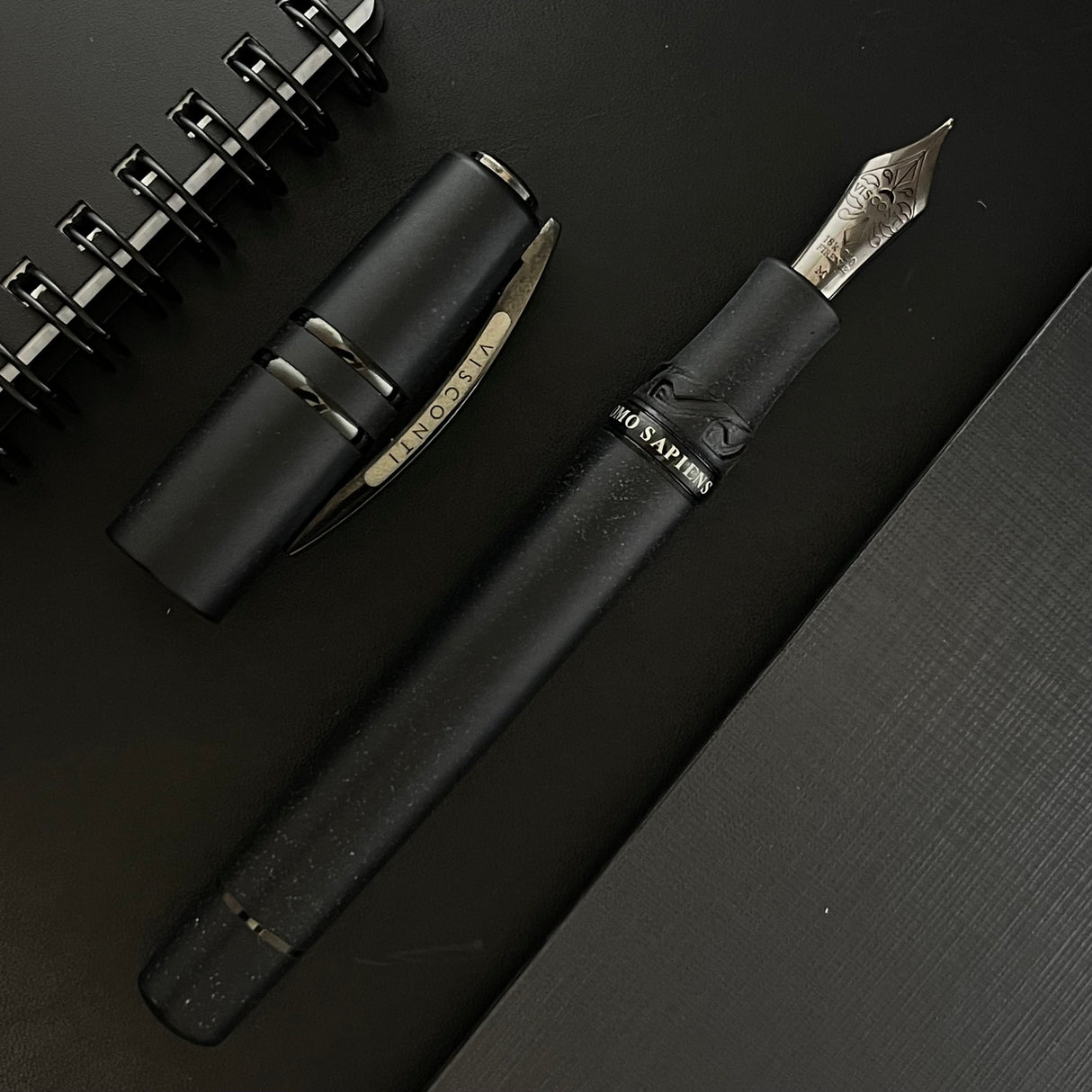 Visconti Homo Sapiens Fountain Pen - Dark Age