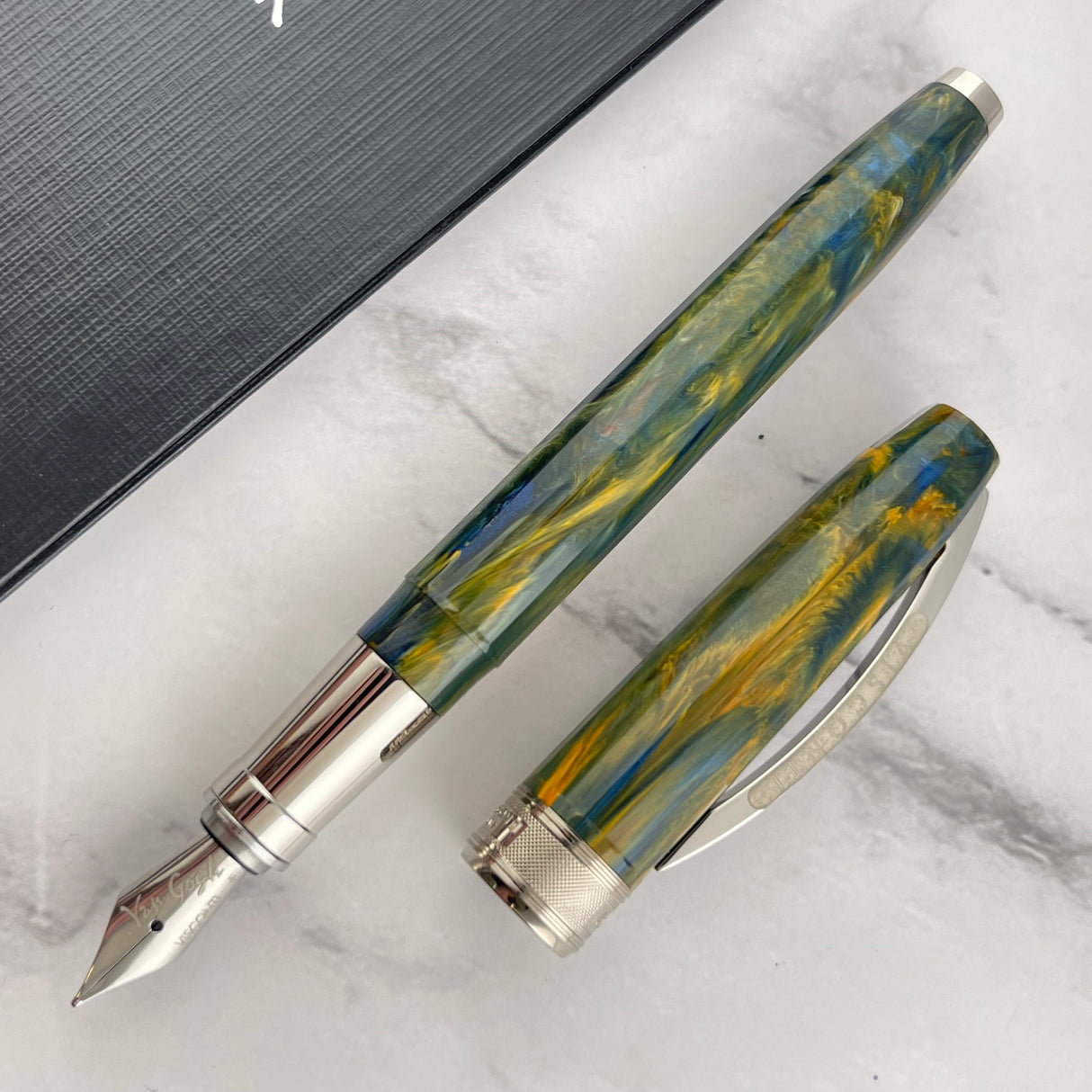 Visconti Van Gogh Fountain Pen - Cafe Terrace at Night