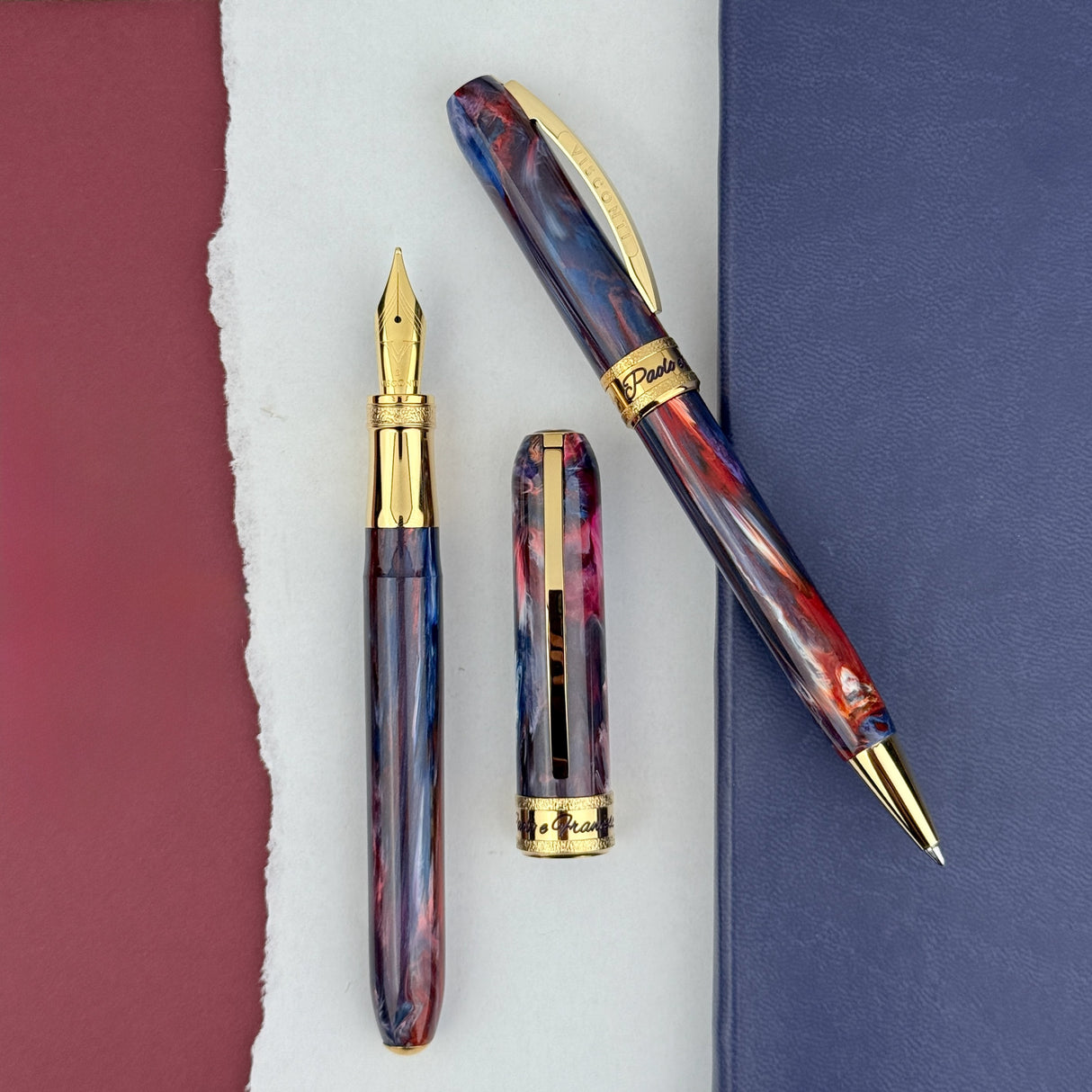 Visconti Comedia Ballpoint Pen - Paolo & Francesca (Limited Edition)
