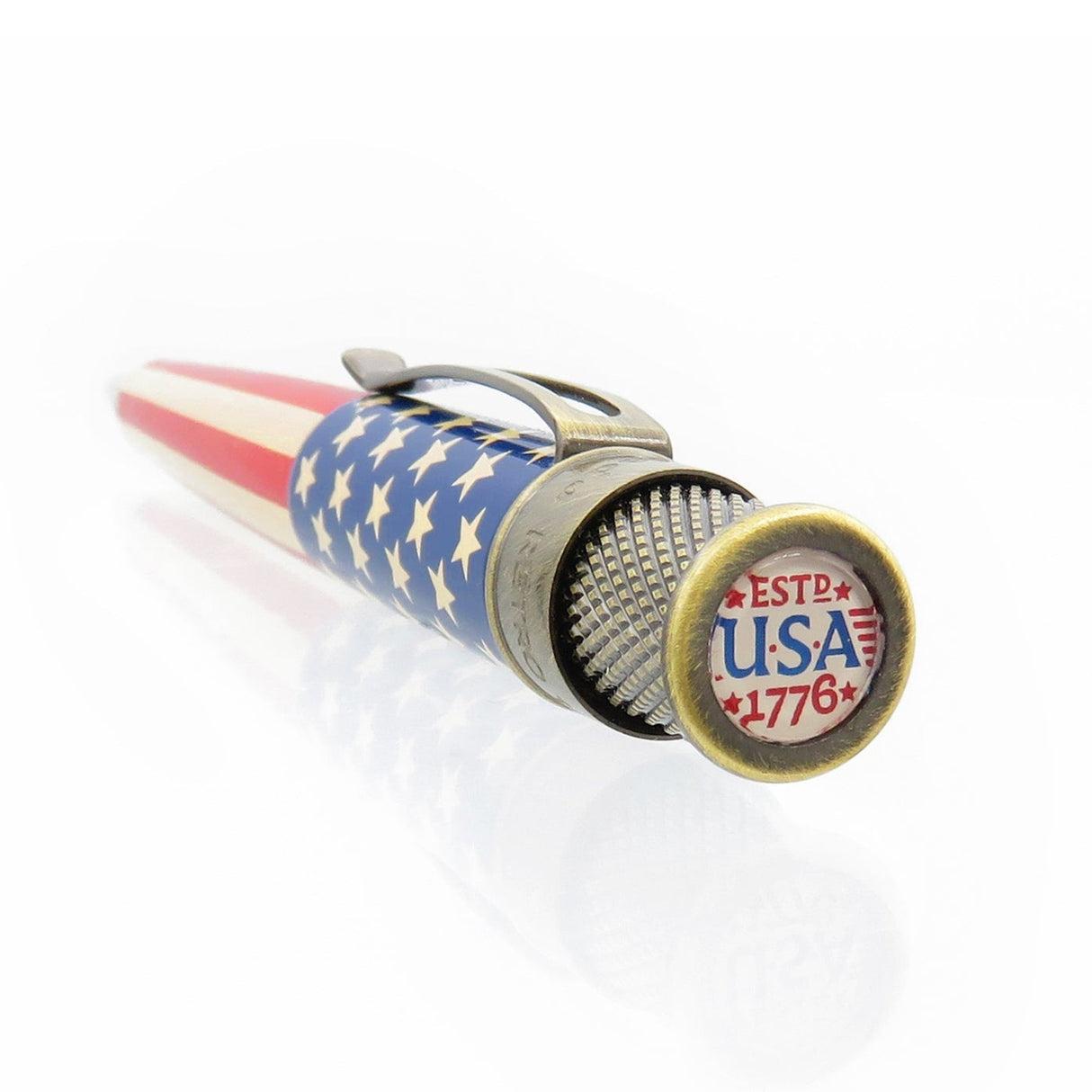 Retro 51 Tornado Vintage Metalsmith Rollerball Pen - Tribute 250 Flag