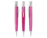 Retro 51 Vault Tornado Acrylic Rollerball Pen - Pink Cotton Candy