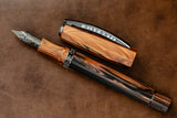 Visconti Medici Fountain Pen - Briarwood w/ Ruthenium