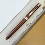 Waterman Hémisphère Understated Edit Rollerball Pen - Metallic Copper Red