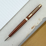 Waterman Hémisphère Understated Edit Ballpoint Pen - Metallic Copper Red