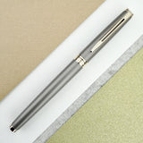 Waterman Hémisphère Understated Edit Fountain Pen - Metallic Grey
