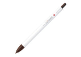 Zebra ClickArt Retractable Marker Pen - Dark Brown