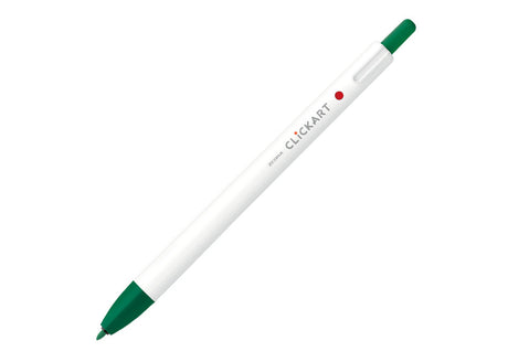 Zebra ClickArt Retractable Marker Pen - Viridian