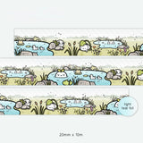 TheCoffeeMonsterzCo Pondering Pond Washi Tape - 20mm