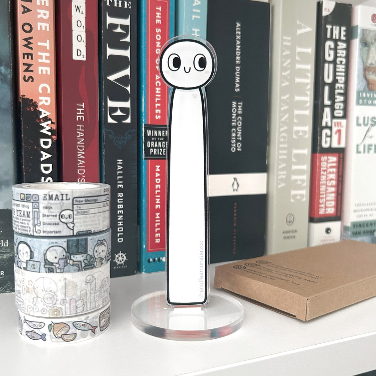 TheCoffeeMonsterzCo Eavesdropping Acrylic Washi Stand