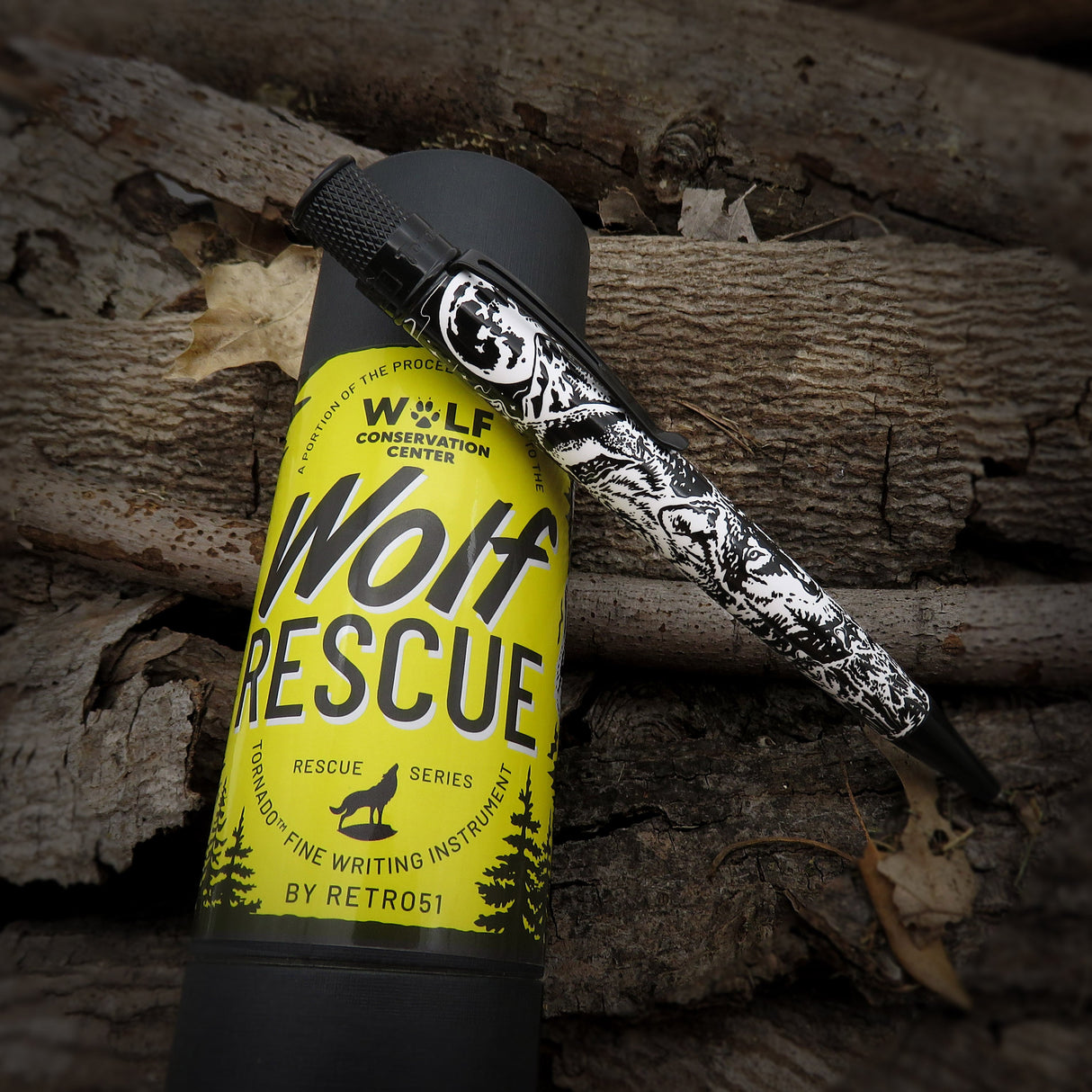 Retro 51 Tornado™ Wolf Rescue Ballpoint Pen