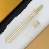 YStudio Glamour Evolve Elemental Rollerball Pen - Brass Gold