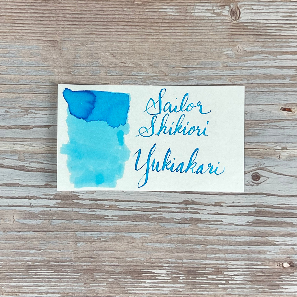 Sailor Shikiori Ink Cartridges - Yukiakari (Light Blue) (New)