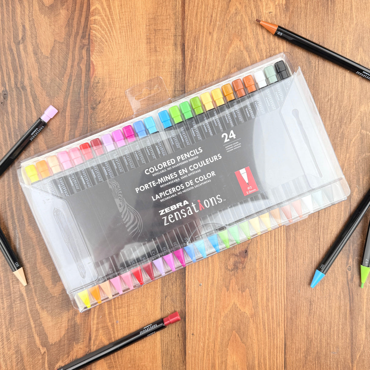 Zebra Zensations Colored Mechanical Pencil