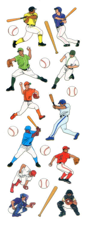 Okuyama & Co Transfer Stickers - Baseball Players