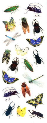 Okuyama & Co Transfer Stickers - Sparkly Insects