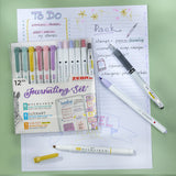 Zebra Journaling Set Assorted (12 Pack)