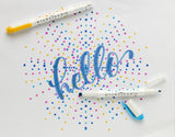 Zebra Mildliner Dual-Tip Dot Marker