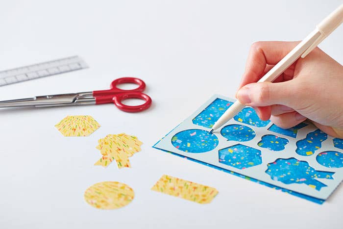 King Jim Decorative Paper Masking Tape Book - A5 Size