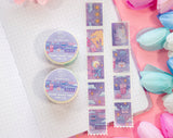 Unicorn Eclipse Study Night Stamp Washi Tape