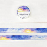 Papier Platz Awa Washi Tape - From Morning to Night, the Sky Connects