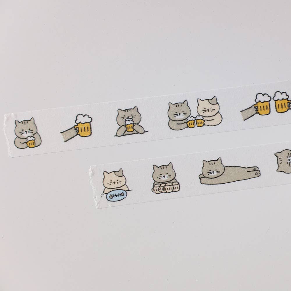 Suatelier Design Washi Tape - Illust.06