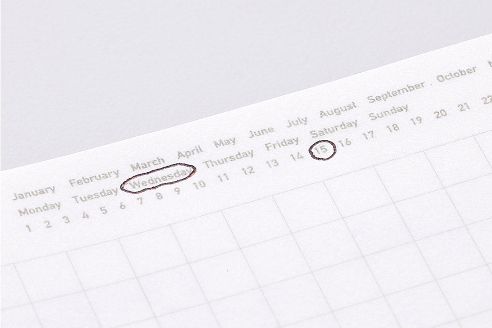 Stalogy 1/2 Year Notebook - B6 Slim