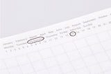 Stalogy 1/2 Year Notebook - B6 Slim