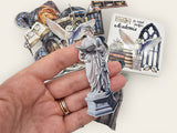 CoraCreaCrafts Academia Sticker Tin Box